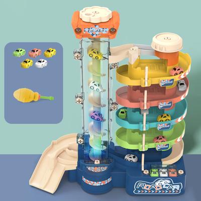 Conjunto de brinquedos para carro infantil, elevador elétrico, vários andares, estacionamento tridimensional, presente para menino