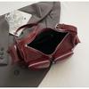 IELGY Ladies Underarm Bag Fashion Large Capacity Red Crossbody