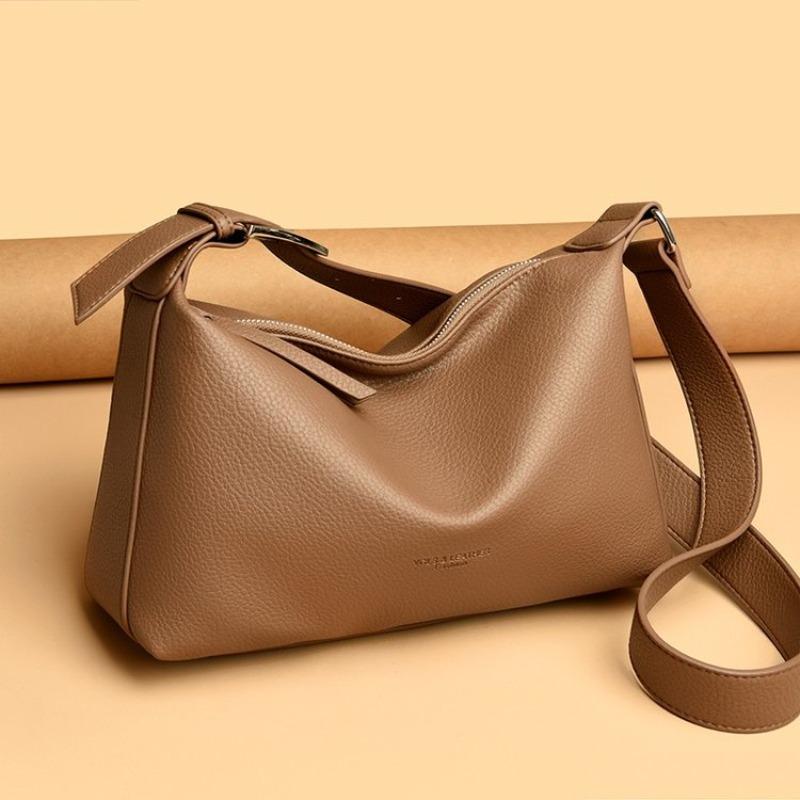 High Quality Soft PU Leather Women's Crossbody Bag, Fashionable Women's Shoulder Bag Suitable for Daily Use, Shopping, Commuting