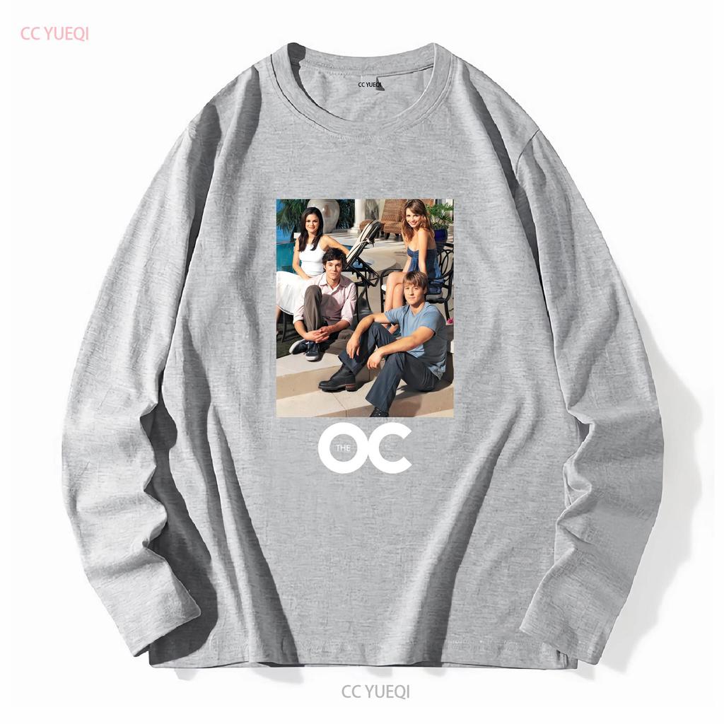 Unisex bavlněné fandomové tričko s fotografií obsazení OC, Seth Summer, Marissa, Ryan, nadrozměrný grafický fanouškovský T-shirt s dlouhým nebo krátkým rukávem, stylové