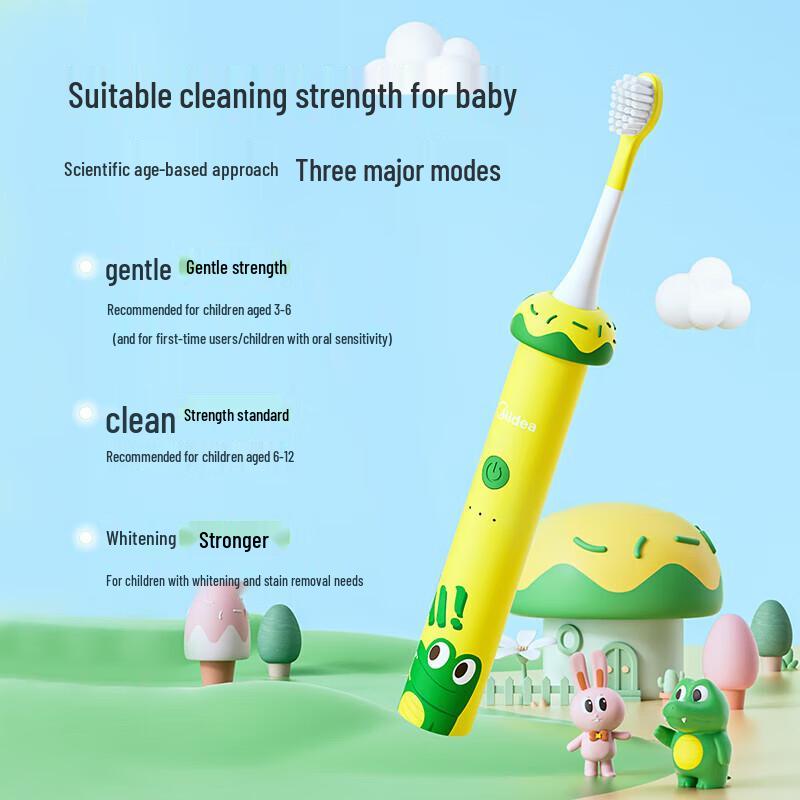 Midea Children's Sonic Electric Toothbrush CN Plug (adapter Included)
