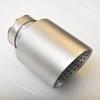 1piece of 304 Stainless Steel 2inch2.5inch3inch Muffler Tailpipe or Car Modified Exhaust Pipe, Single Sandblasted Beveled Edge