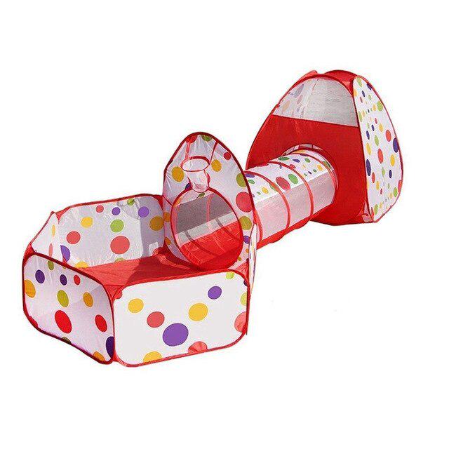 Play House Toy Children's Tent Baby Wigwam Portable Kids Tent Outdoor Ball Pool Toys Tunnel Ocean