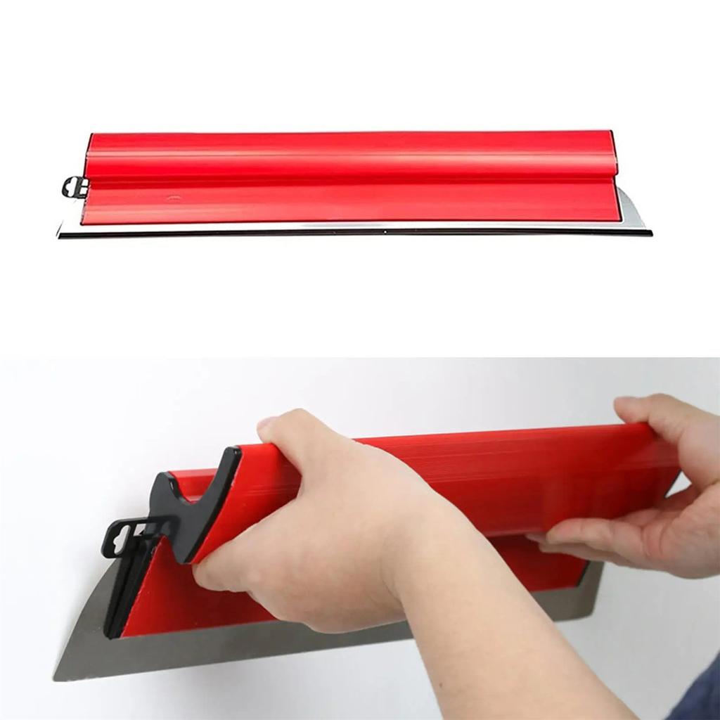 Dry wall skimming plastering painting leveling trowel flexible precision machining trowel tool 60cm