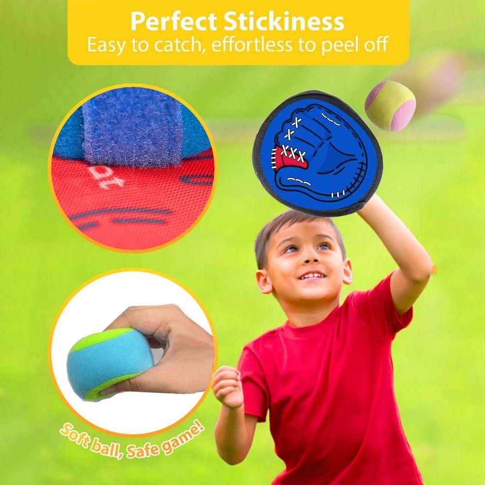 Creative Throwing Ball Toy Ball Racket Children's Outdoor Game Lawn Games