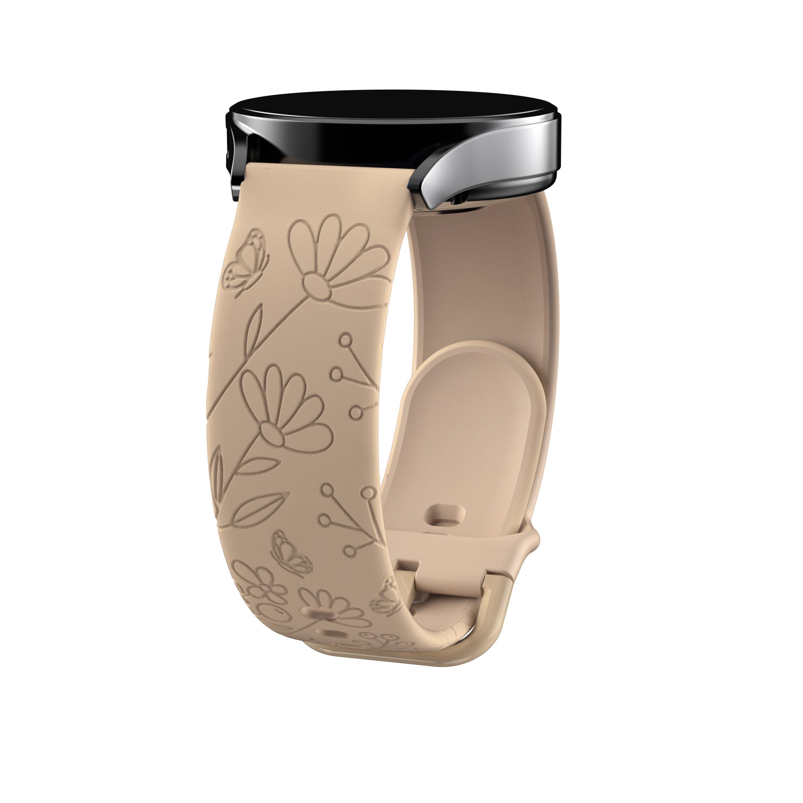 

Silicone Watch Band for Samsung Watch 7/6/5/4/FE 18/20/22Mm for Vivoactive 5/Vivoactive3/Venu/Sq 2/Music 20mm хаки