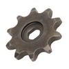 10 Teeth Bike Motor Sprocket Carbon Steel Replacement 10T Bike Chain Sprocket for Gear Motor 5mm