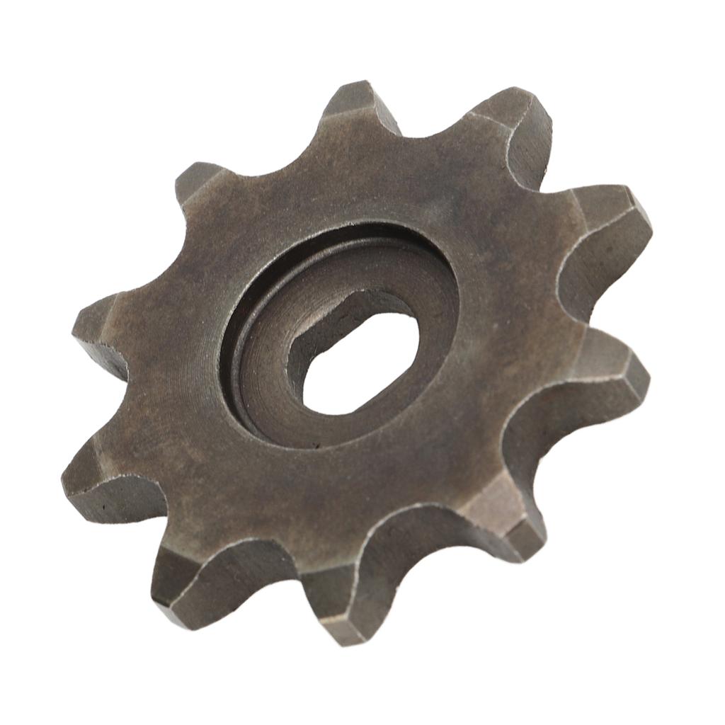 10 Teeth Bike Motor Sprocket Carbon Steel Replacement 10T Bike Chain Sprocket for Gear Motor 5mm