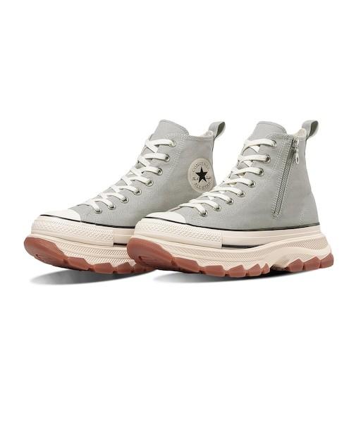 31317710 Converse All Star Trekwave Z Hi Light Gray (ABC-MART Exclusive) (Men s) 9.5