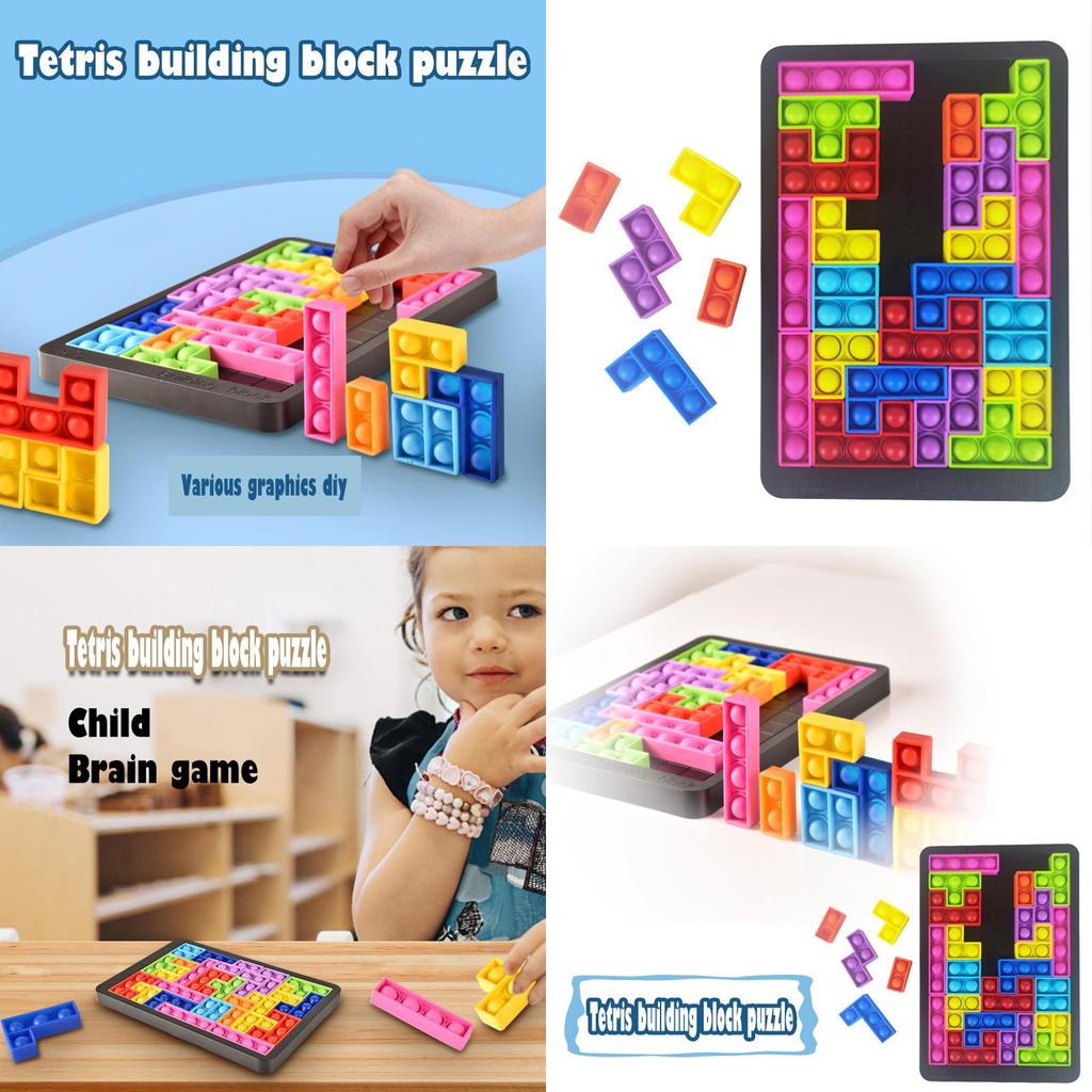 Tetris Blocks Puzzle Game For Stress Relief Perfect For Sensory Play And Fun