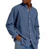 Men Up Casual T Shirt Long Sleeve Loose Fit Tops Fall Fashion Regular Fit Cardigan Tops
