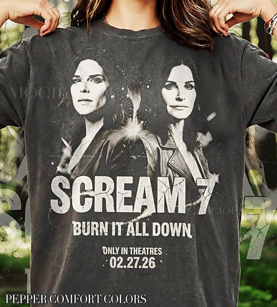 Scream 7 Shirt, Horror Movie Legend 90s Vintage Retro Bootleg Shirt, Ghost Graphic Tee, Slasher Franchise Fan Gear, Classic Horror Gift