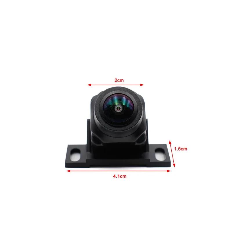 HD1296*1080P 180 Gradi CCD Obiettivo Fisheye Visione Notturna Starlight Telecamera Anteriore / Posteriore per Veicolo Telecamera di Retromarcia per Auto