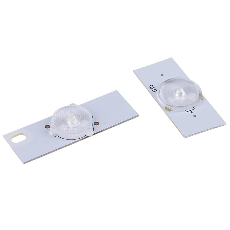 20Pcs 3V 6V Smd Lamp Beads With Optical Lens Fliter For 32-65 Inch Led Tv Repair