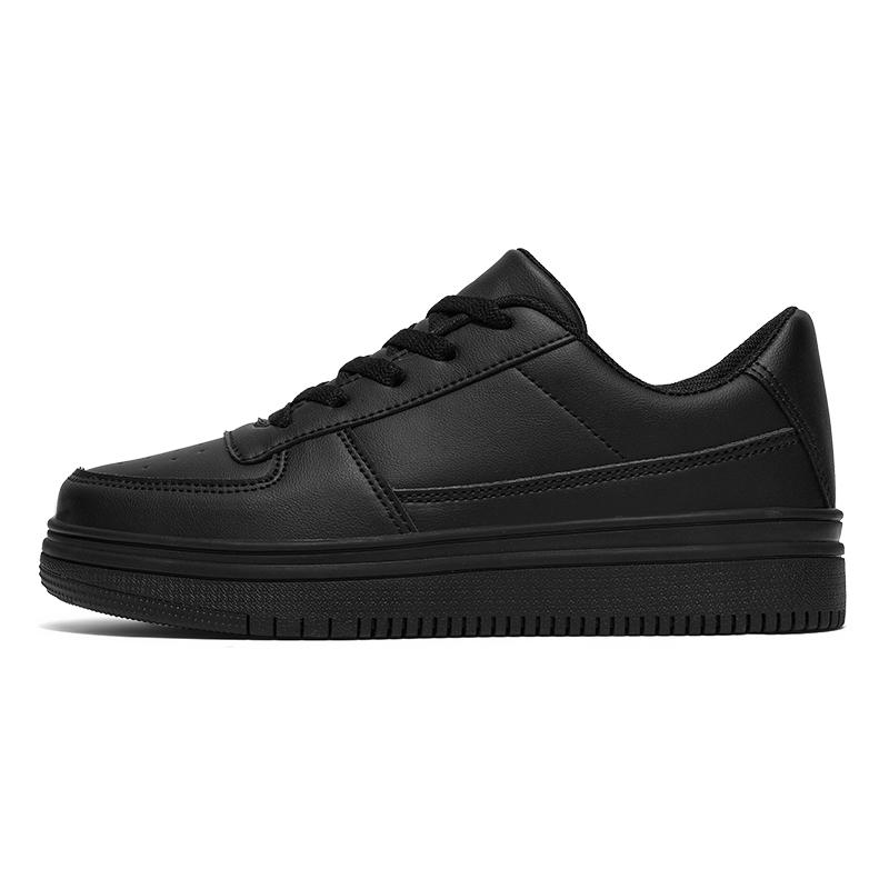 TUINANLE Black Comfortable Wide Toe Unisex Couple Sneakers Breathable Lightweight Mesh All Day Casual Walking Shoes for Daily Outdoor