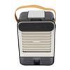 Portable Air Conditioner 3 Speeds 100ml Quiet Small Air Cooler Desk Fan with Makeup Mirror for Office Bedroom