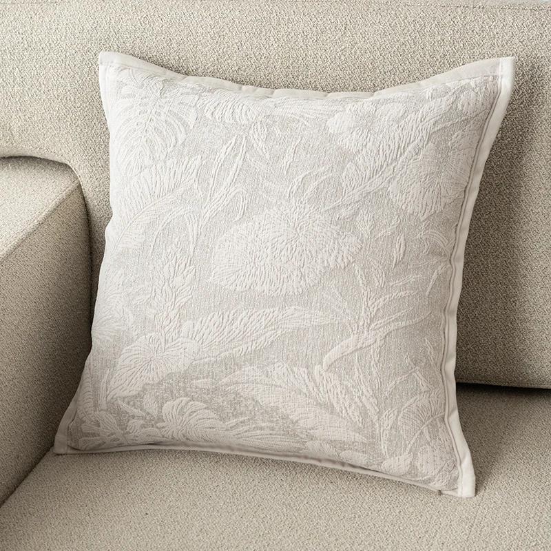 Skin-friendly Chenille Pillow Cover Cushion Cover (excluding Filling) Living Room Sofa Decoration Cushion Cover