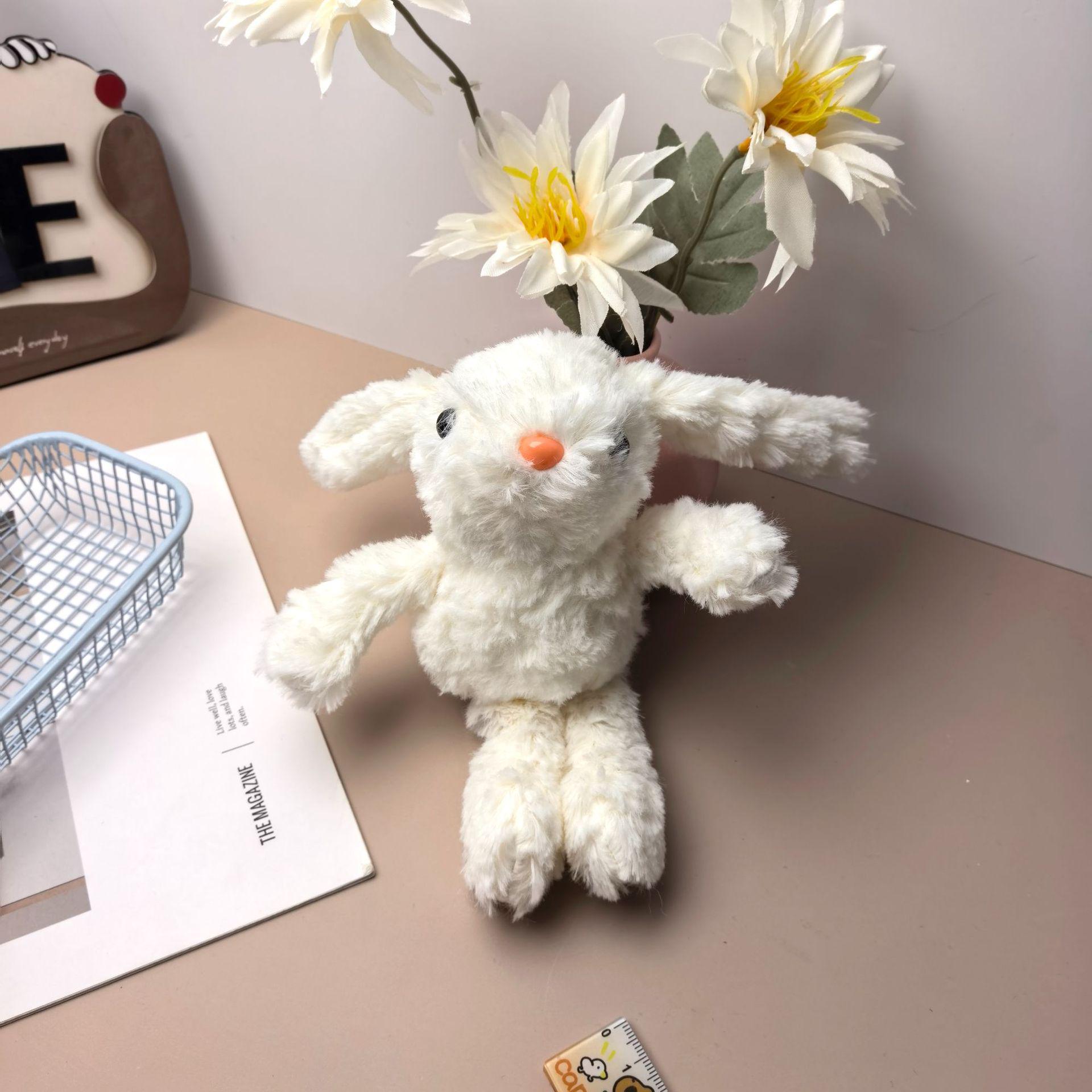

Lop-Eared Rabbit Plush Doll - Cute Child s Comfort Toy, Backpack Pendant, Birthday Gift