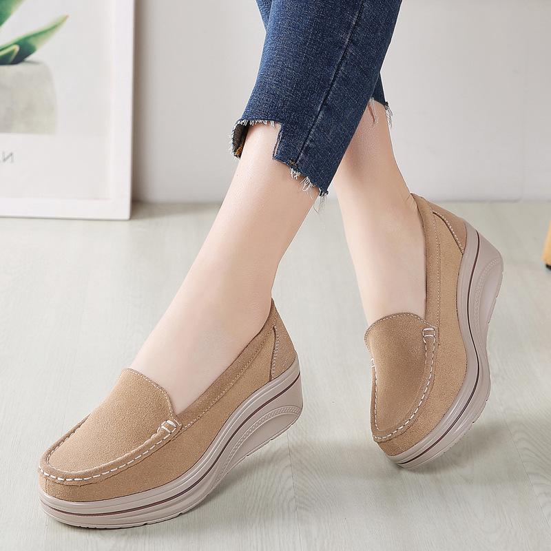 2022 Spring Women's Thick-Soled Platform Wedge Shoes - Casual & Comfortable