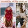 women's polka dot bow hair clips, fashionable cute hair accessories for the back of the head, suitable for afternoon tea, Mother