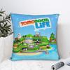 Hugh Morris Tomodachi Life Game Square Pillow Cases Cushion Covers Creative Zipper Decorative Pillowcase for Car 40*40cm