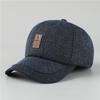 Men'S Winter Warm Hat Polyester Fleece Lining Sports Style Breathable Unisex Solid Color Dry Clean Only No Stretch