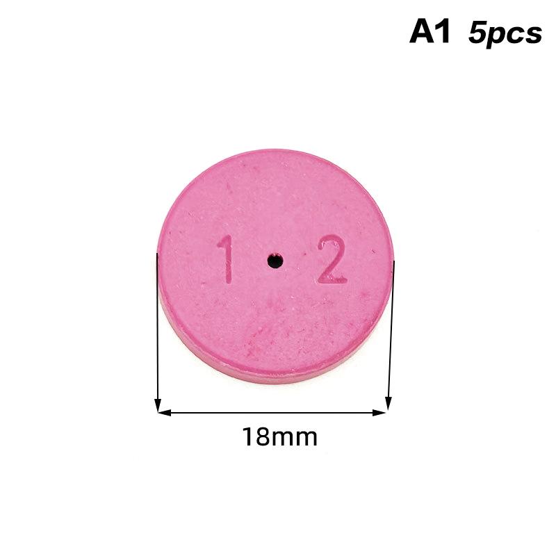 5Pcs Pottery Spray Nozzle 18/15MM Agriculture Atomizing Spray Nozzle Atomization Nozzle High Pressure Pump Compatibility