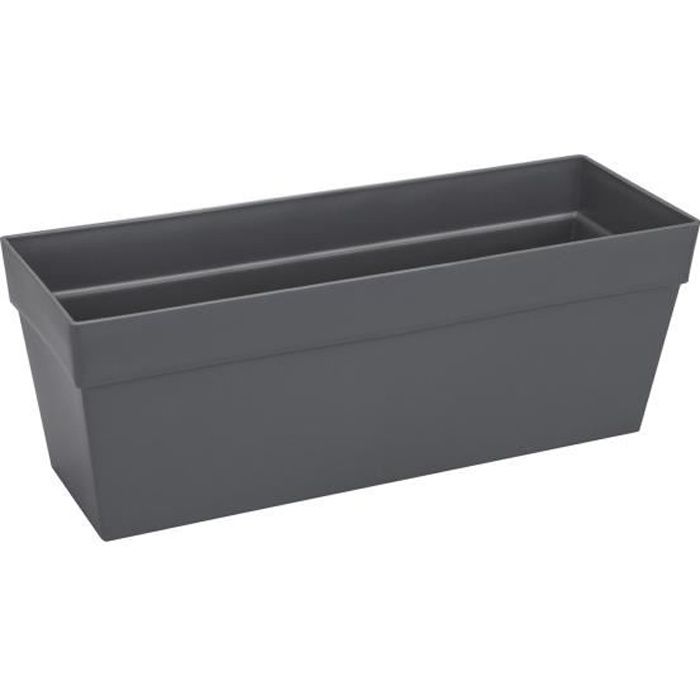 ELHO Flower Box/Planter Loft Urban - 49 X 17.3 X 18 Cm - Anthracite Grey