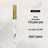 Large Capacity Waterproof Fade-Resistant Gravestone Touch-up Marker Pen for Tracing & Inscriptions