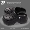 Women's Summer Thick-Soled Height-Increasing Perforated Beach Shoes – Lightweight EVA Material for Comfort and Durability.