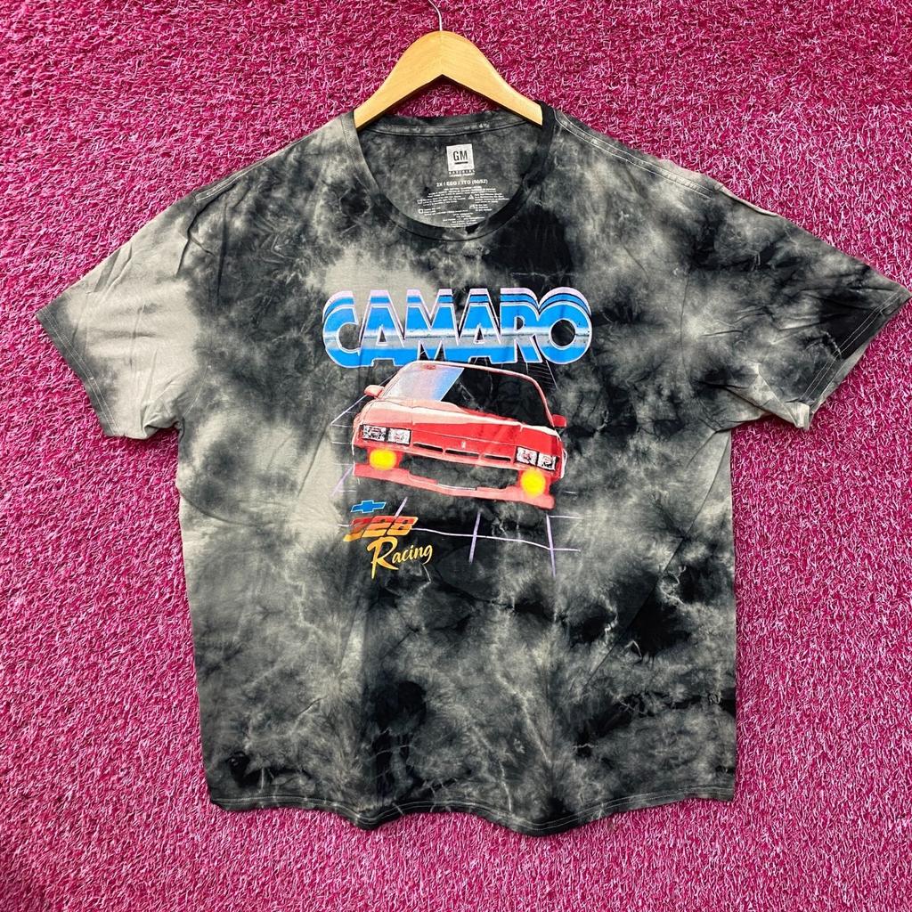 Chevrolet Tie-Dye Camaro Grafikdruck T-Shirt
