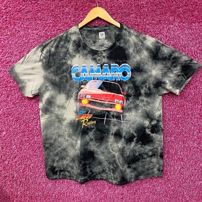 Chevrolet Tie-Dye Camaro Grafikdruck T-Shirt
