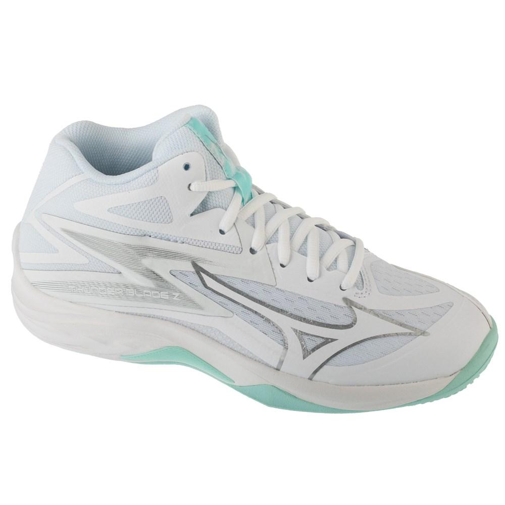 Mizuno Thunder Blade Z MID Sneakers White/Blue Tint