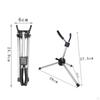 Portable Saxophone Stand | Adjustable Upper Cradle, Padded touch Points, Sax with Storage Bag,