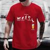 Happy Friday Beer DAY T Shirts for Men Funny Graphic Y2k Tops Male Friends Weekend Single Farewell Party Drinking Team Tees