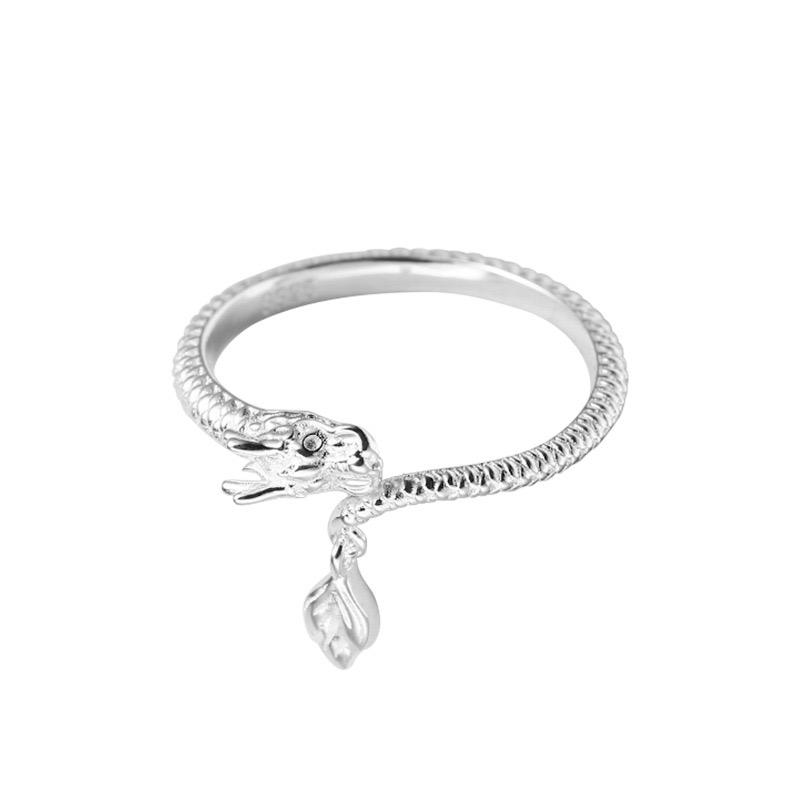 Xiaomi BF CLUB 925 Sterling Rings for Women Fashion Geometric Handmade Irregular Dragon Ring Party Christmas Gift
