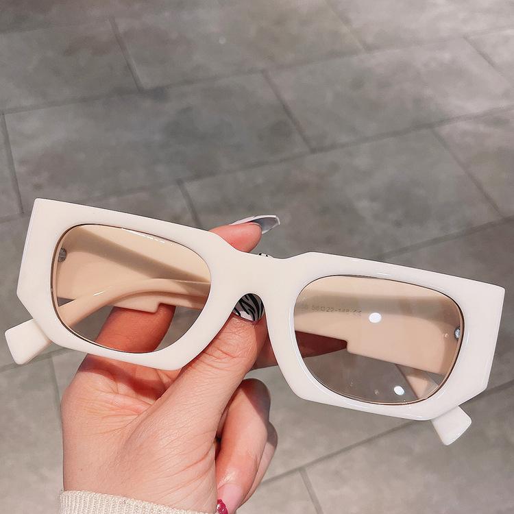 

Thick Frame Square Sunglasses Women Vintage Trendy Fashion Brand Design Small Rectangular Sunglasses Female Shades Goggle Uv400 Other