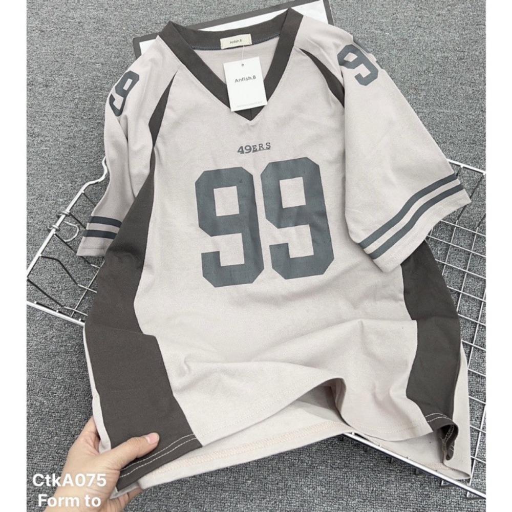 Super Sized American Style Fully Sublimated T-shirt for Men and Women, Summer Fashion Couple V-neck Sports Cheap Couple Shirt