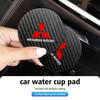 Podložka pod hrnek z uhlíkových vláken Protiskluzová Odolná Autopříslušenství Pro Mitsubishi Outlander Lancer L200 ASX Pajero Grandis Eclipse