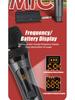 Rechargeable Wireless Microphone with Battery Display for Home KTV and Stage Live Streaming, Model One-to-Two Handheld.