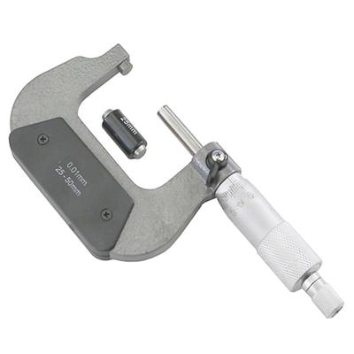 Fresh Accuracy External Spiral Micrometer 25 To 50Mm Measuring Range 0.01Mm Precision Vernier Caliper
