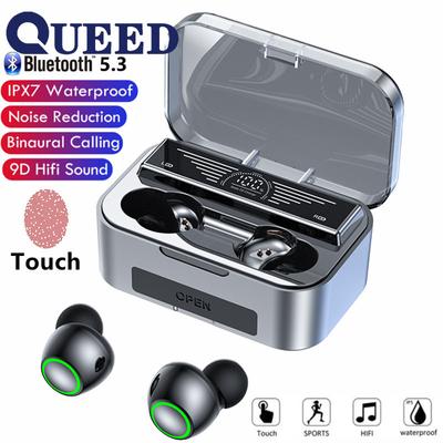 Nuevo producto Auriculares inalámbricos con Bluetooth Reducción de ruido inteligente Bajo consumo de energía Batería de larga duración Pantalla grande