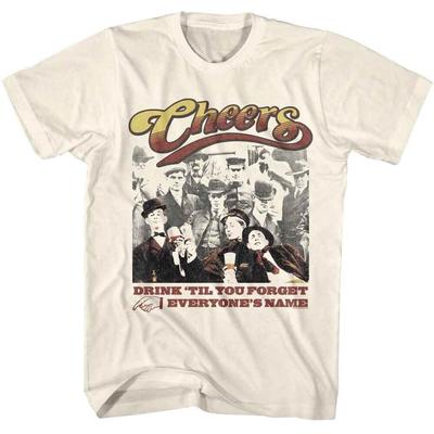 ICONIC CHEERS TV SHOW T Shirt Drinking Beer Knows Your Name Funny 90039;s Official Unisex T-Shirt