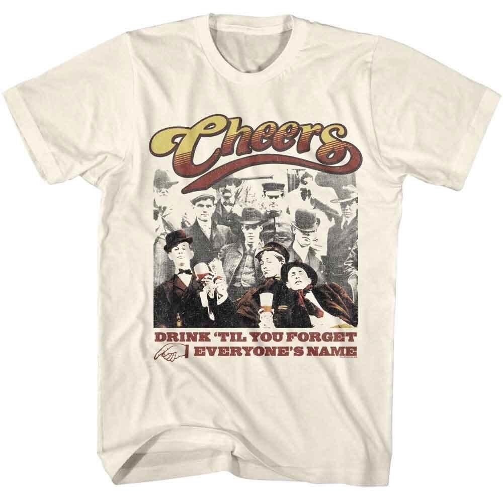 ICONIC CHEERS TV SHOW T Shirt Drinking Beer Knows Your Name Funny 90039;s Official Unisex T-Shirt M
