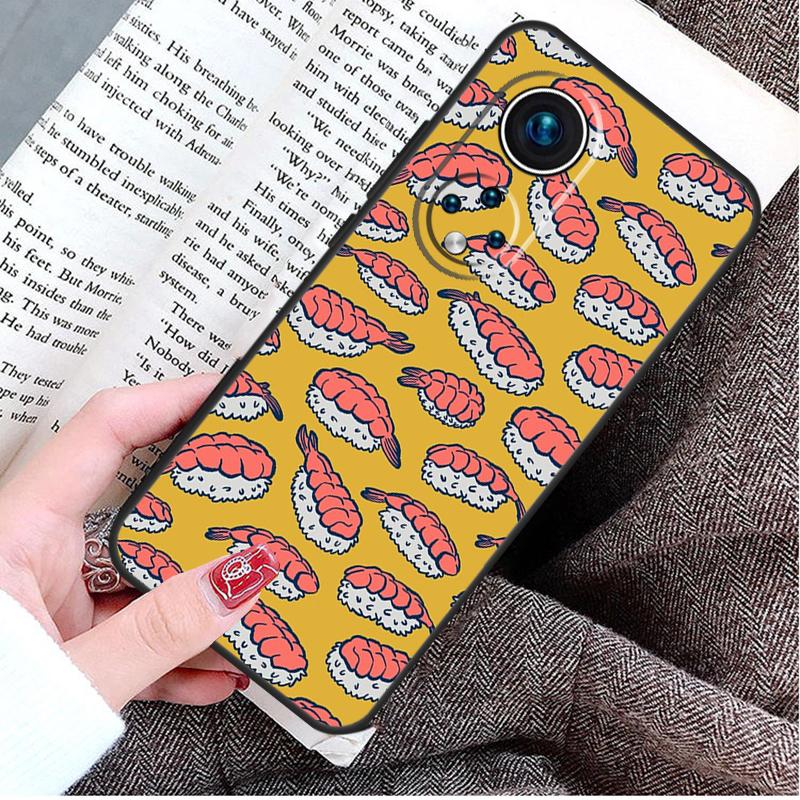 Food Sushi Case For Honor Magic 5 6 7 8 Pro Honor Win RT X9d X9c X9b X9a X8c X8b 50 70 90 400 200 Lite