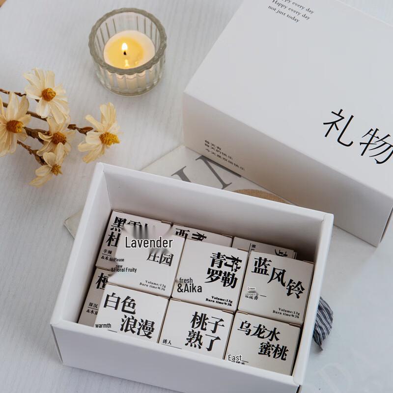 Oujiewang Scented Match Incense & Poem Gift Set