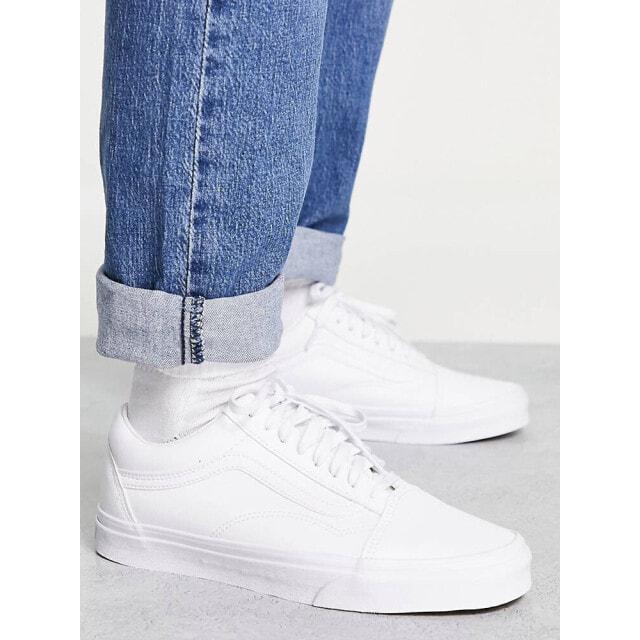 

Белые кроссовки Vans Old Skool