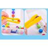 Children Clip Beads Test Tube Toy Logic Concentration Wooden Motor Training Game Montessori Teaching Tool Educational for Kids