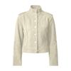 Giacca Corta da Donna Cappotto Retro