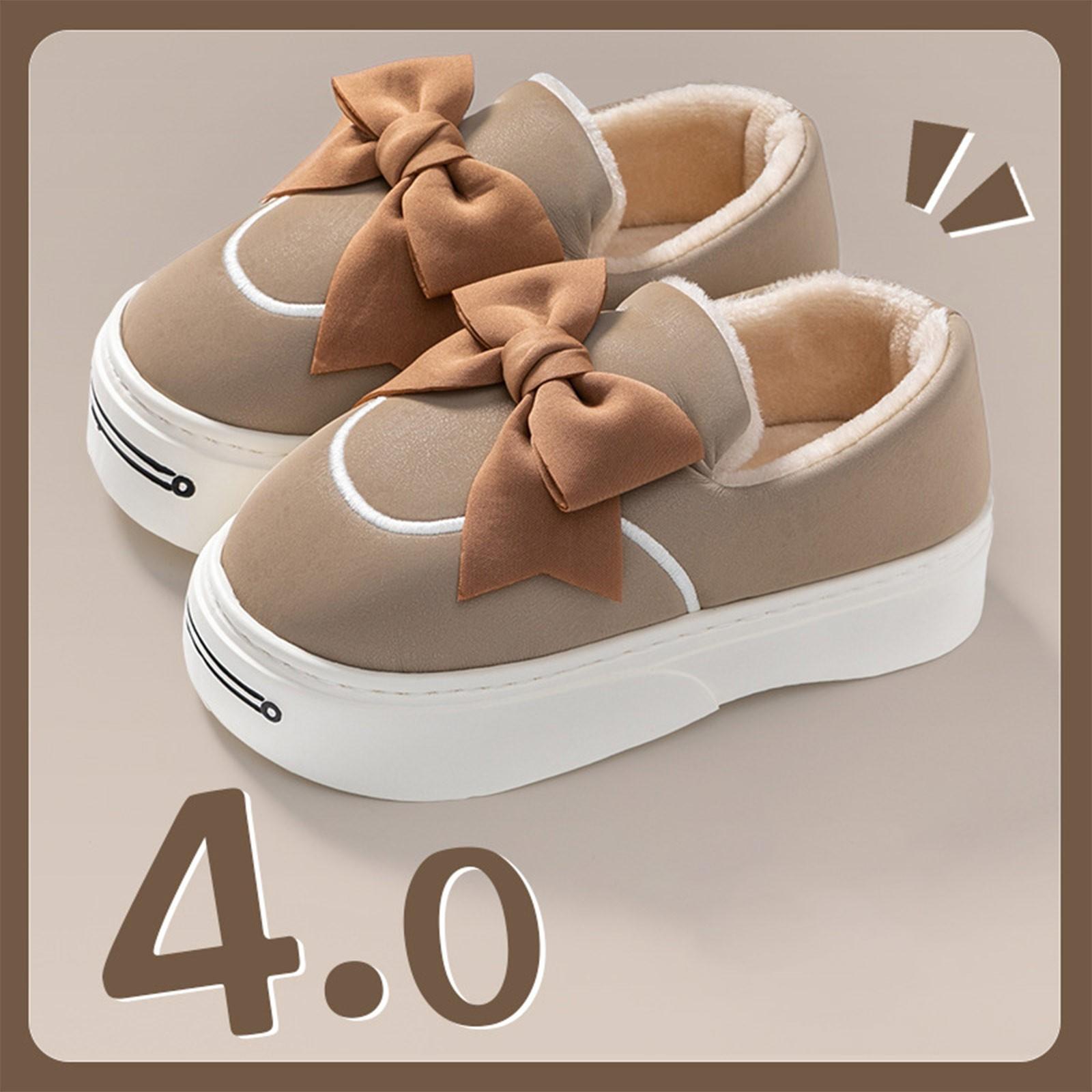 Women s Winter Home Warm Fashion Cotton Slippers 36 хаки